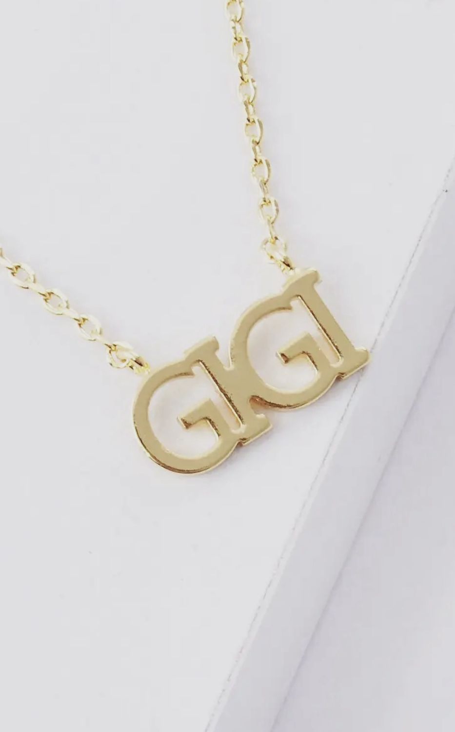 Gigi Necklace, Colour: Gold