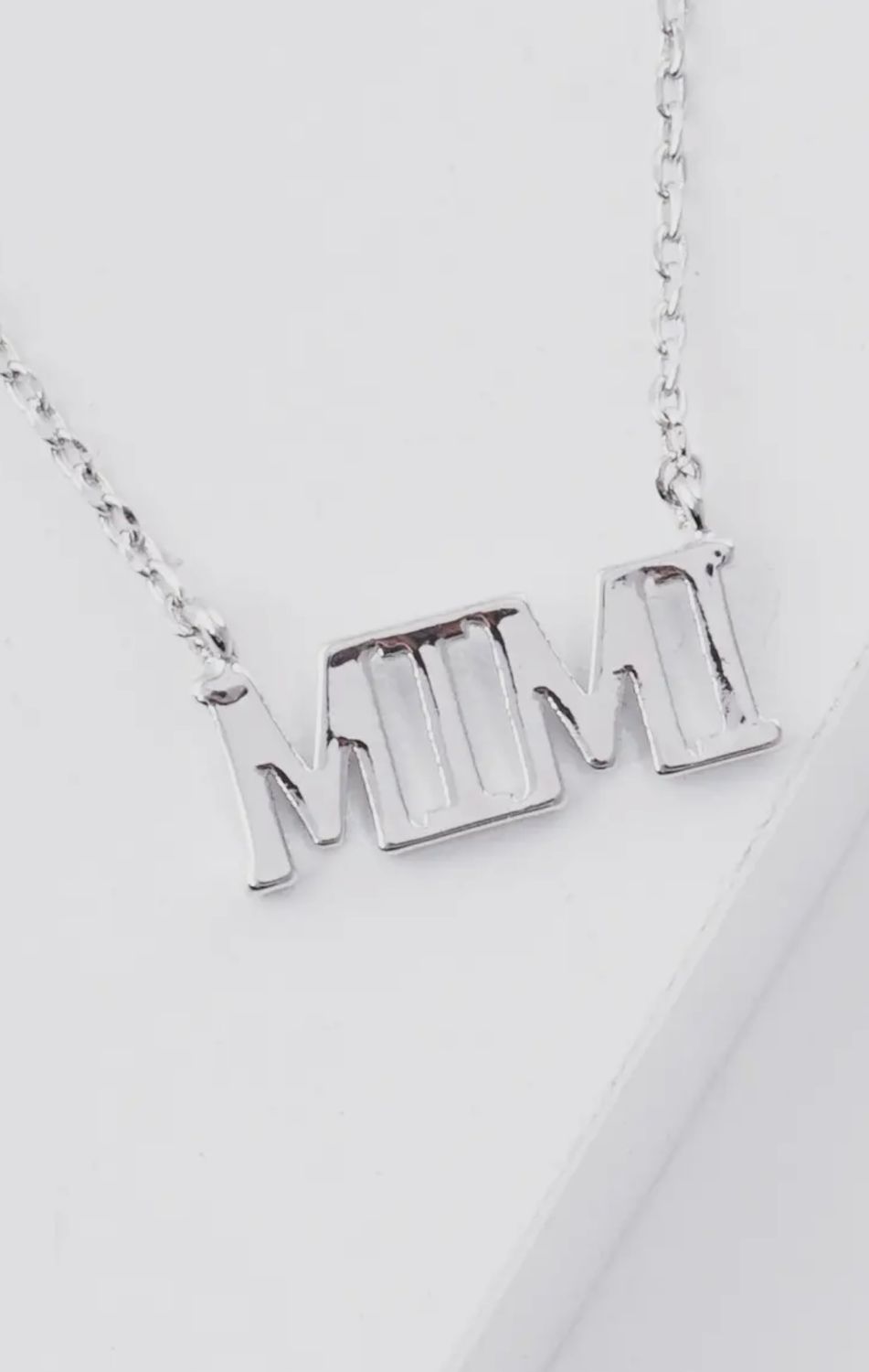 Mimi Necklace, Colour: Silver