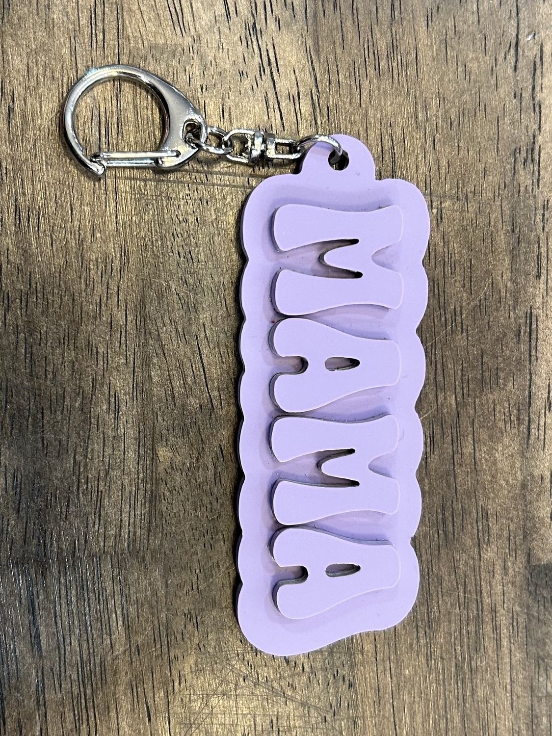 Mama Keychain, Colour: Orchid