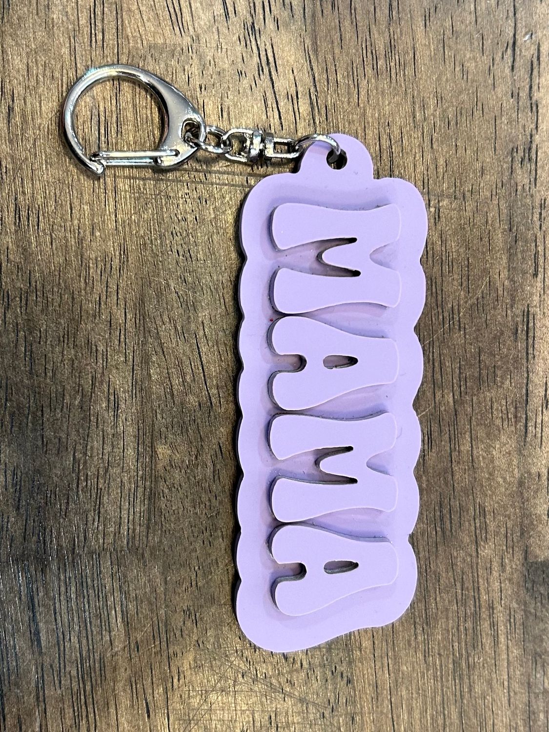 Mama Keychain, Colour: Orchid