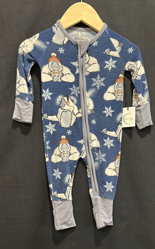 0-3m Z Yeti Xmas Sleeper