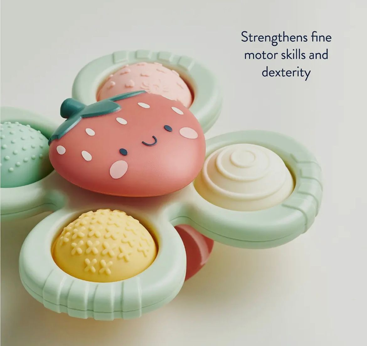 Strawberry Pop &amp; Whirl Spinner - Bath