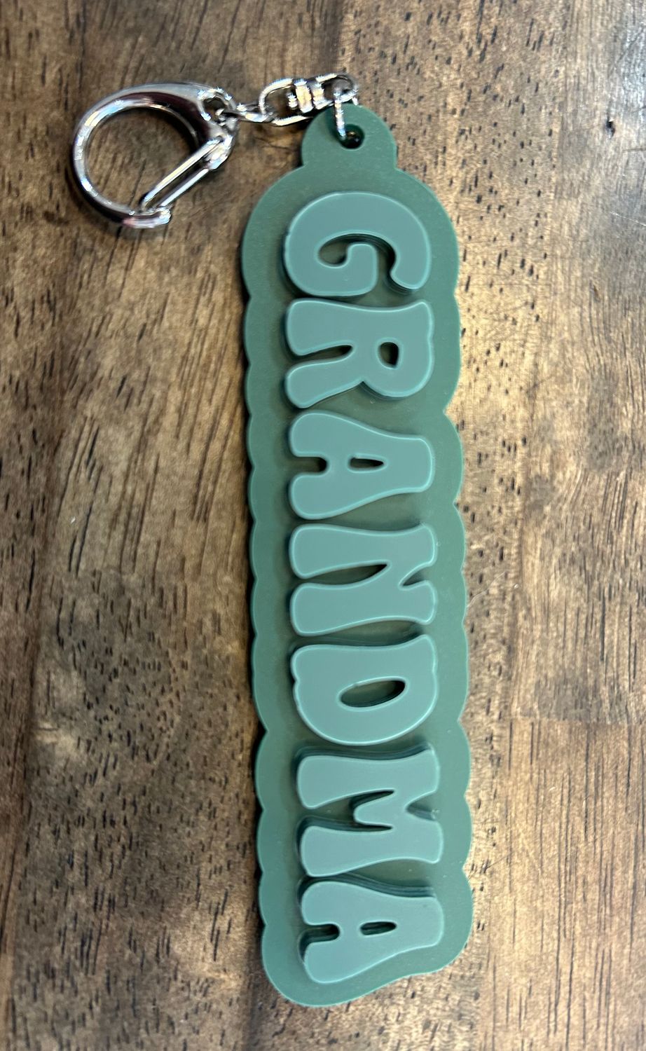 Grandma Keychain, Colour: Forest