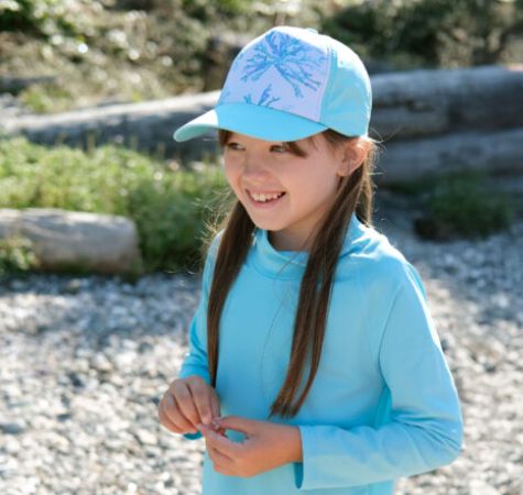 Baseball Cap, Colour: Blue Coral, Size: M