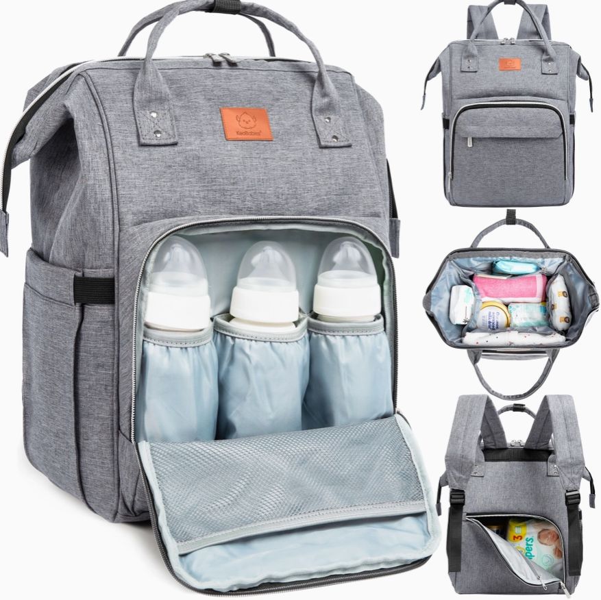 Original Diaper Backpack Gray