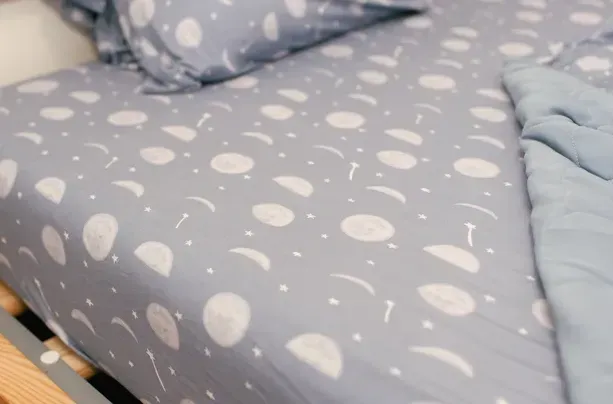 Reach For The Moon Crib Sheet