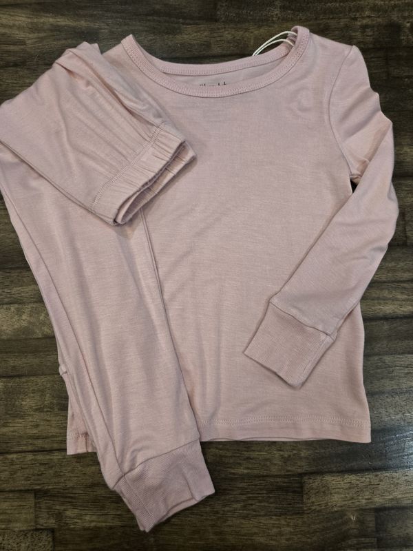 Coral Blush Bamboo 2pc Pjs