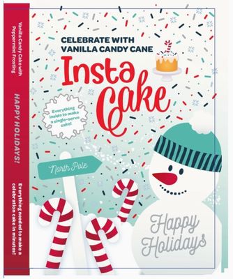 Snowman Holiday Cake Card