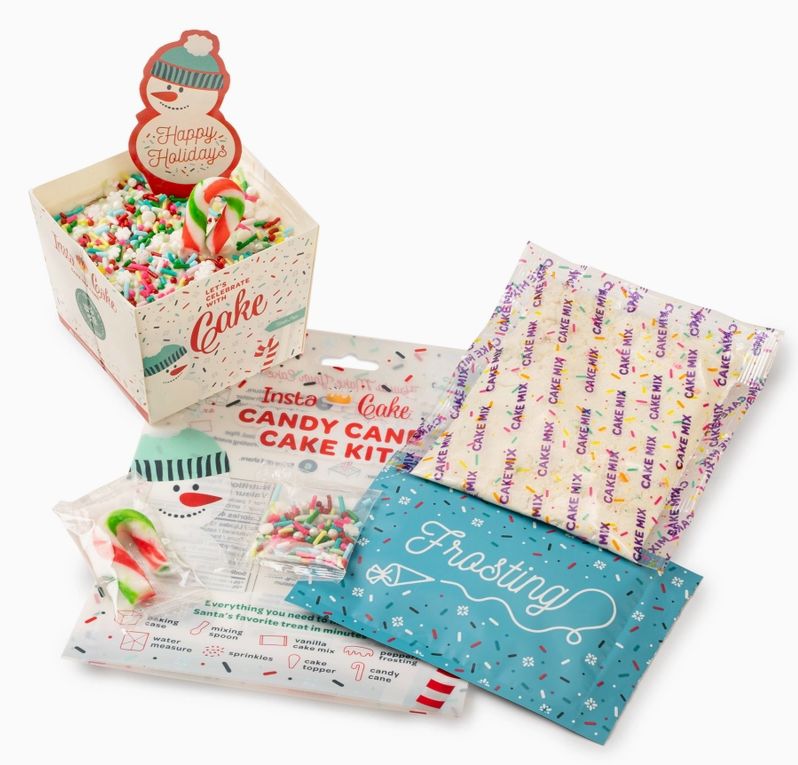 Candy Cane Confetti w Peppermint Cake Kit
