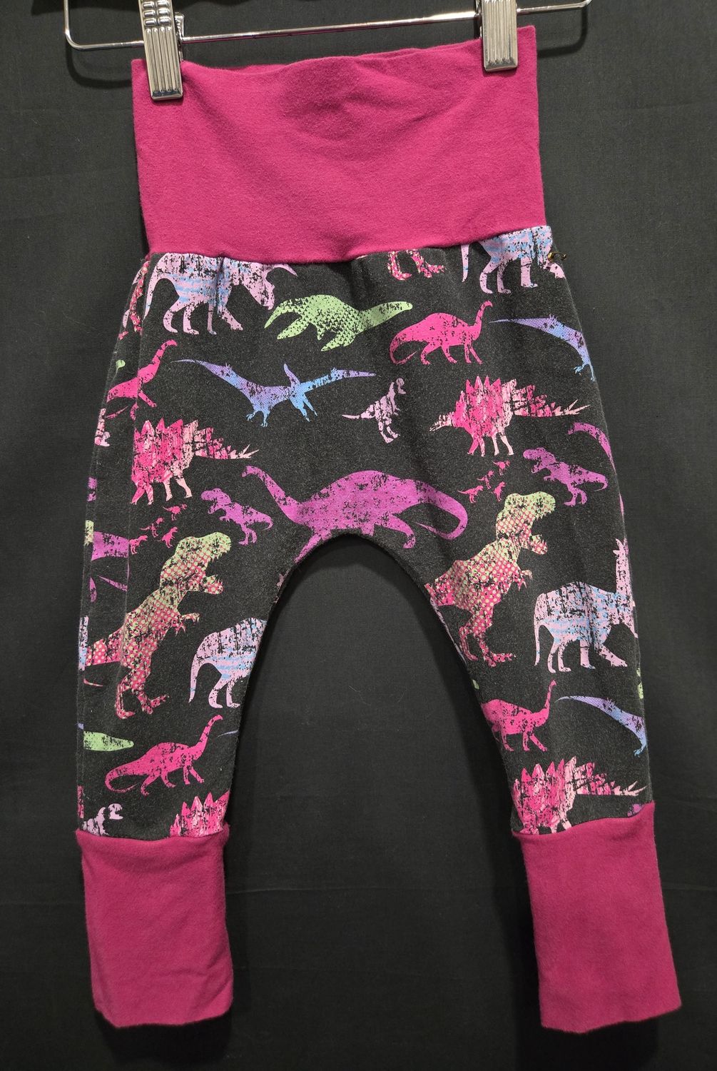 Used 3-12m Nerdy By Nature Pink Dino Pants