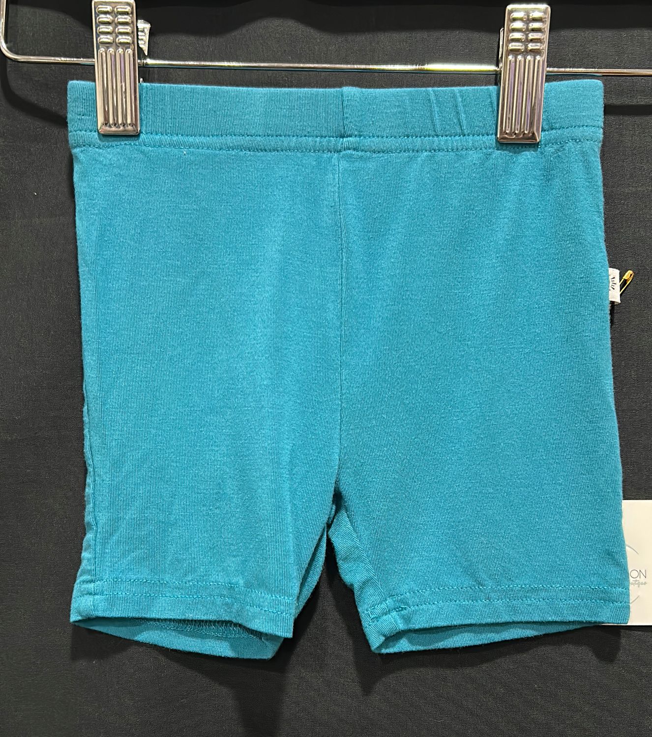 Used 2T Ploom Teal Bike Shorts