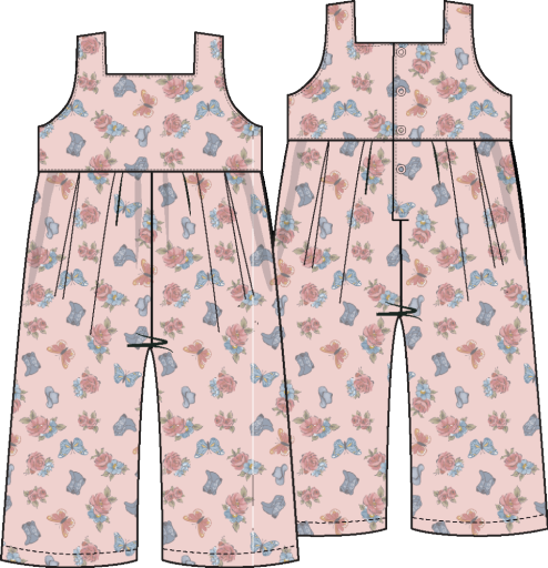 Country Girl Boots Jumpsuit Romper, Size: 18-24M
