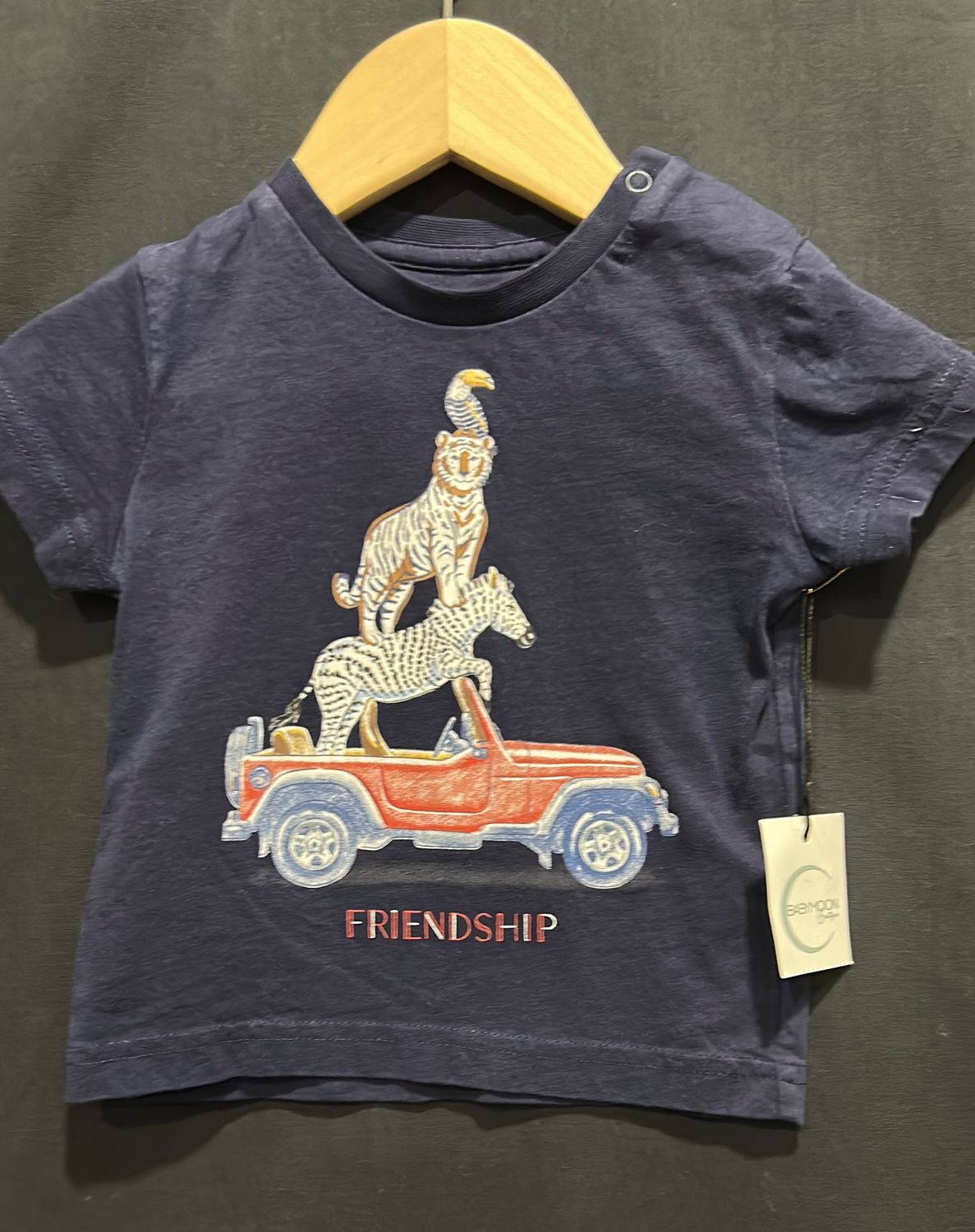 Used 3-6m Mayoral Jeep Tshirt