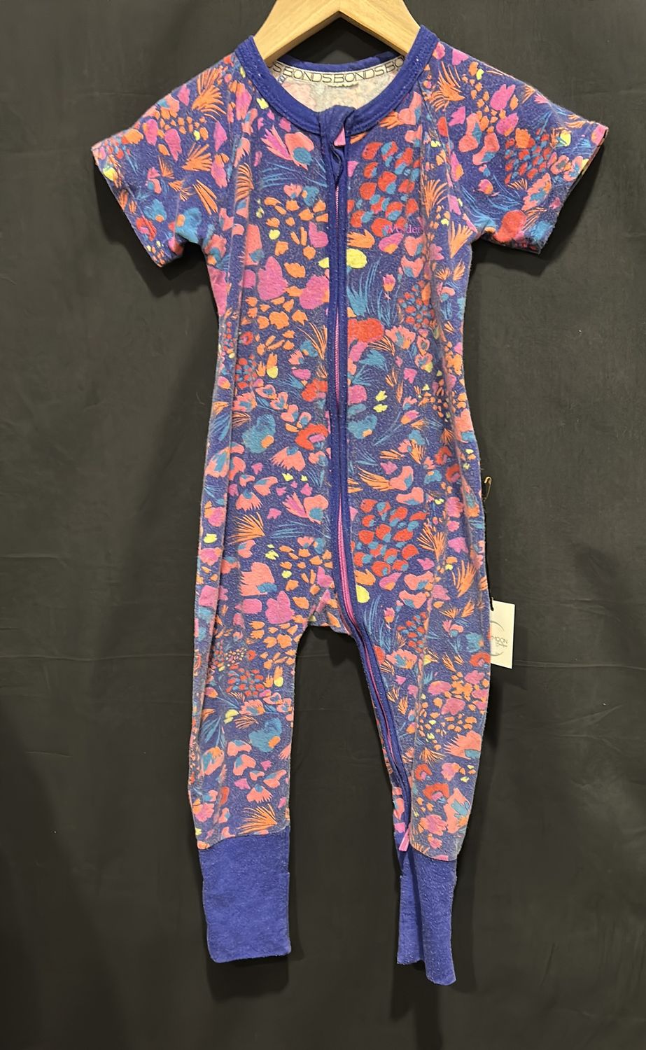 12-18m Bonds SS Floral Sleeper