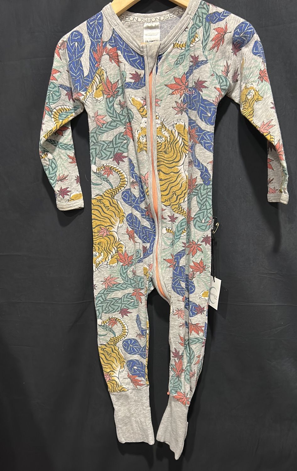 12-18m Bonds Tiger Sleeper