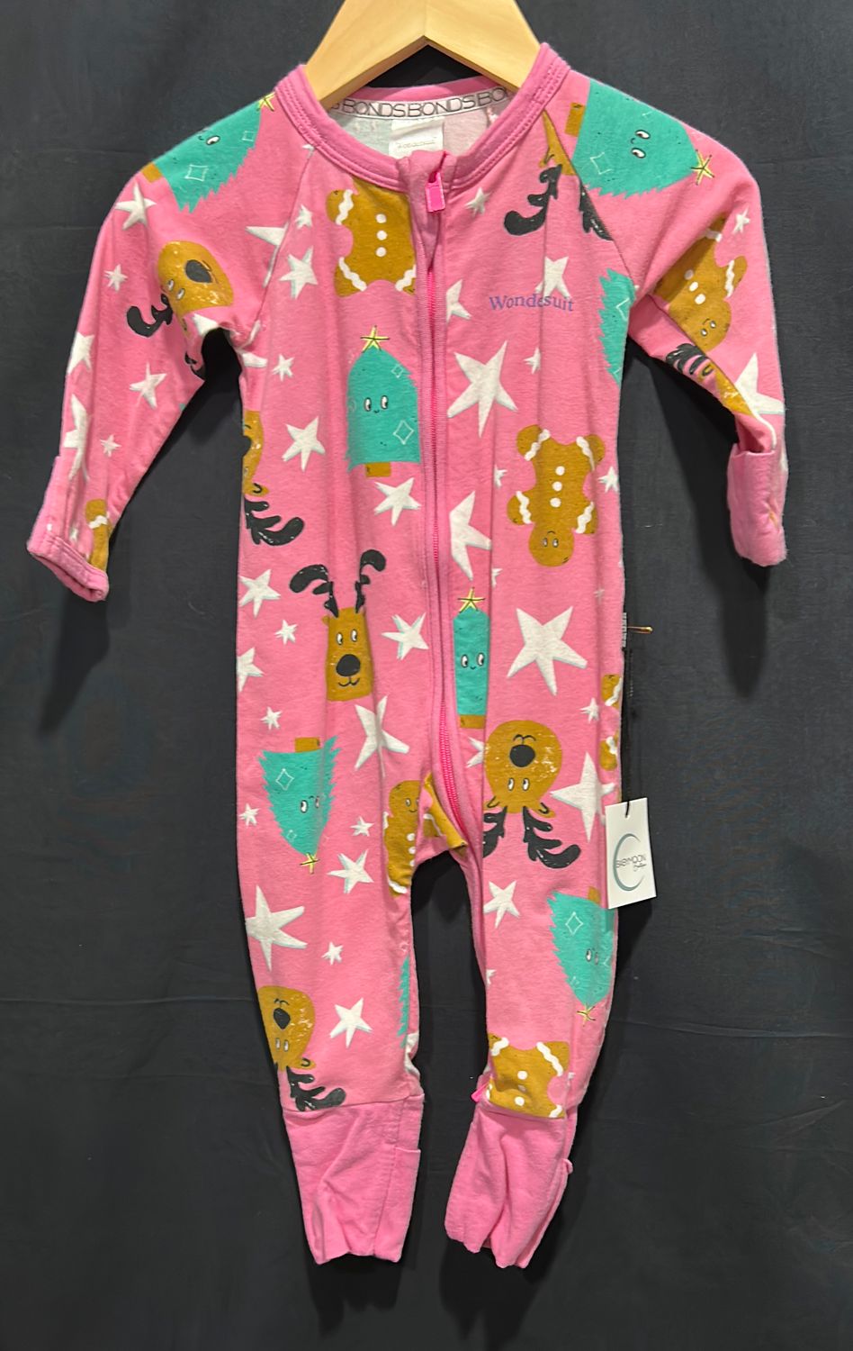 Used 3-6m Bonds Christmas Sleeper
