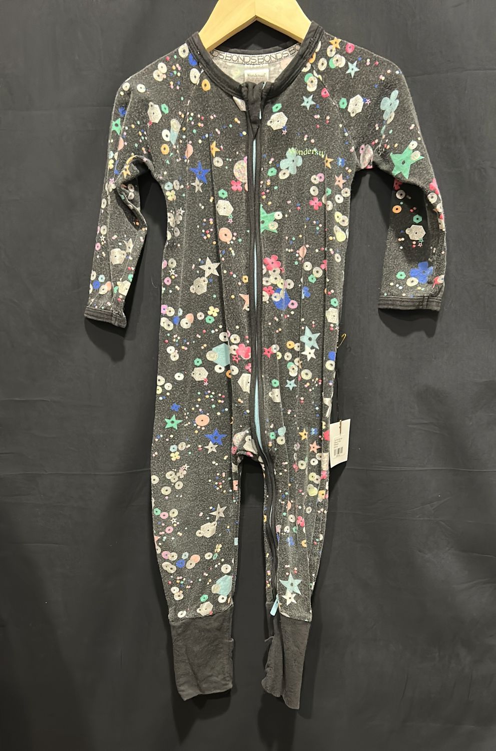 12-18m Bonds Sequin Print Sleeper