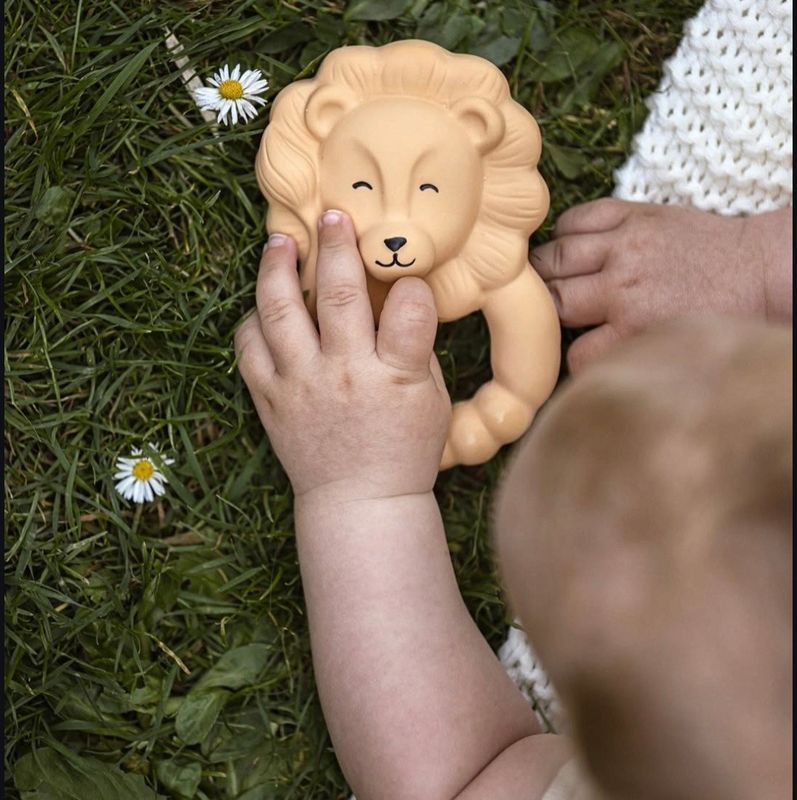 Lion Teether- Yellow