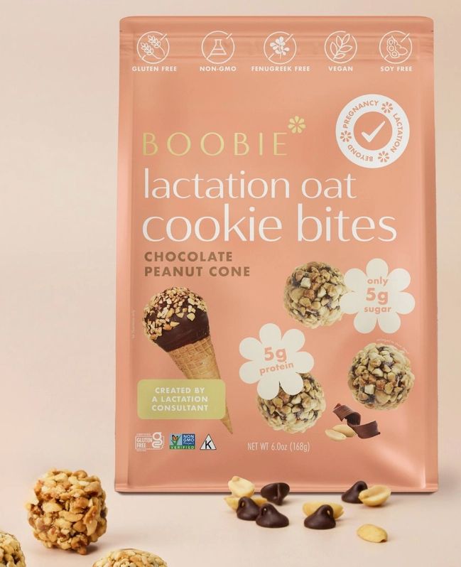 Lactation Cookies Chocolate Peanut Cone