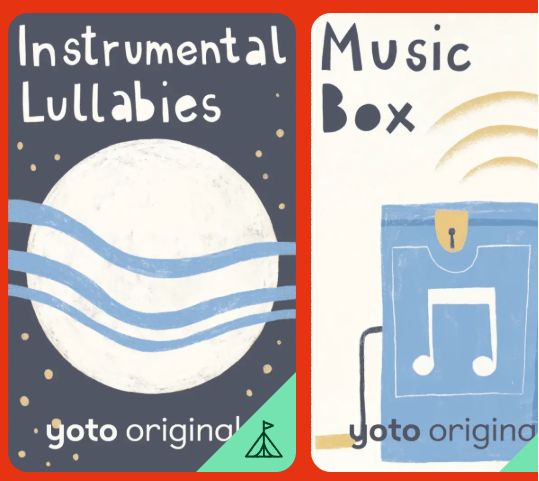 Yoto Sleepy Songs Card Pack