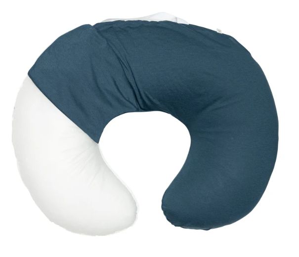 Bamboo Nursing Pillow Cover, Colour: Denim