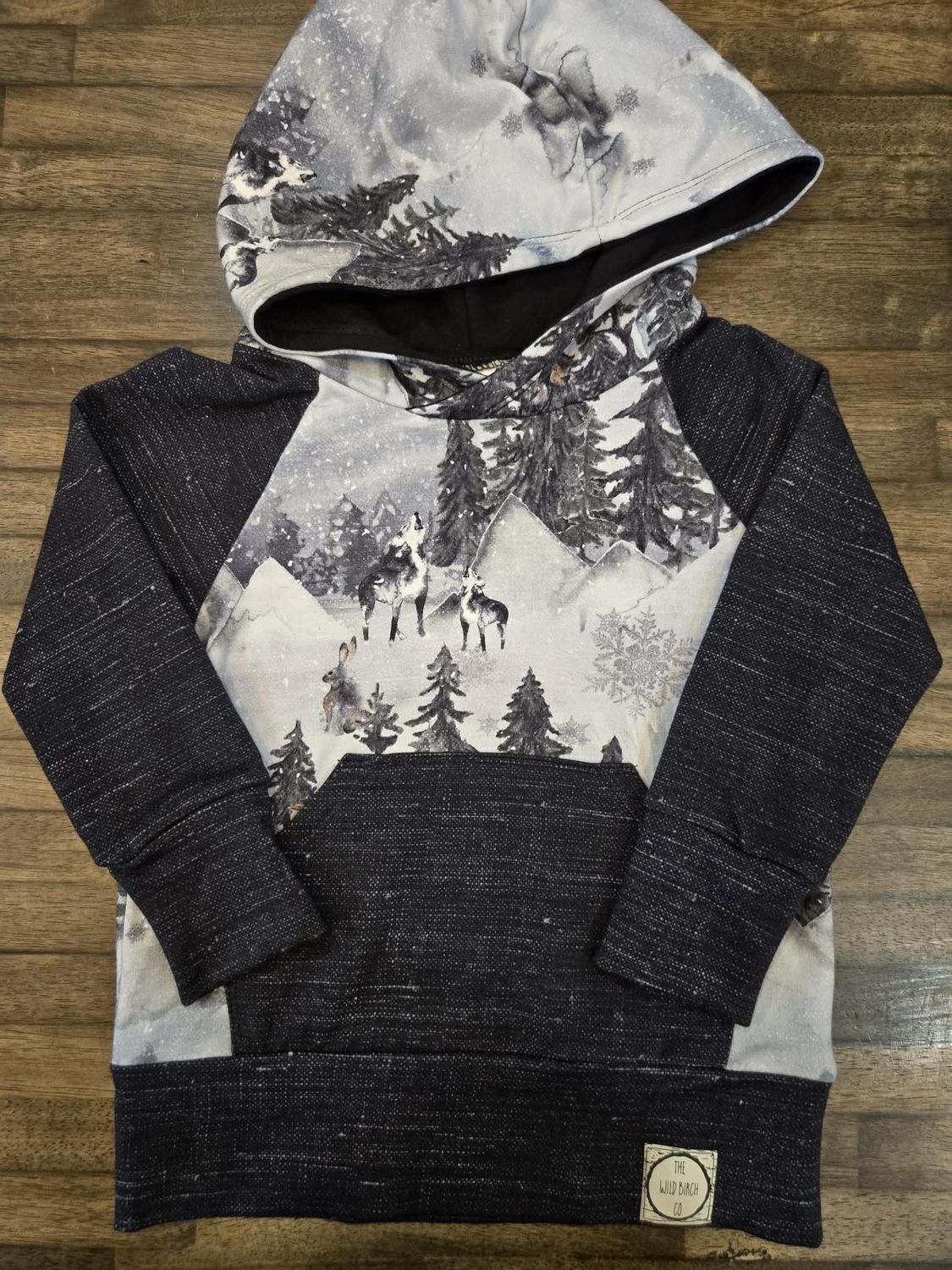 Snowy Wolves Sweater