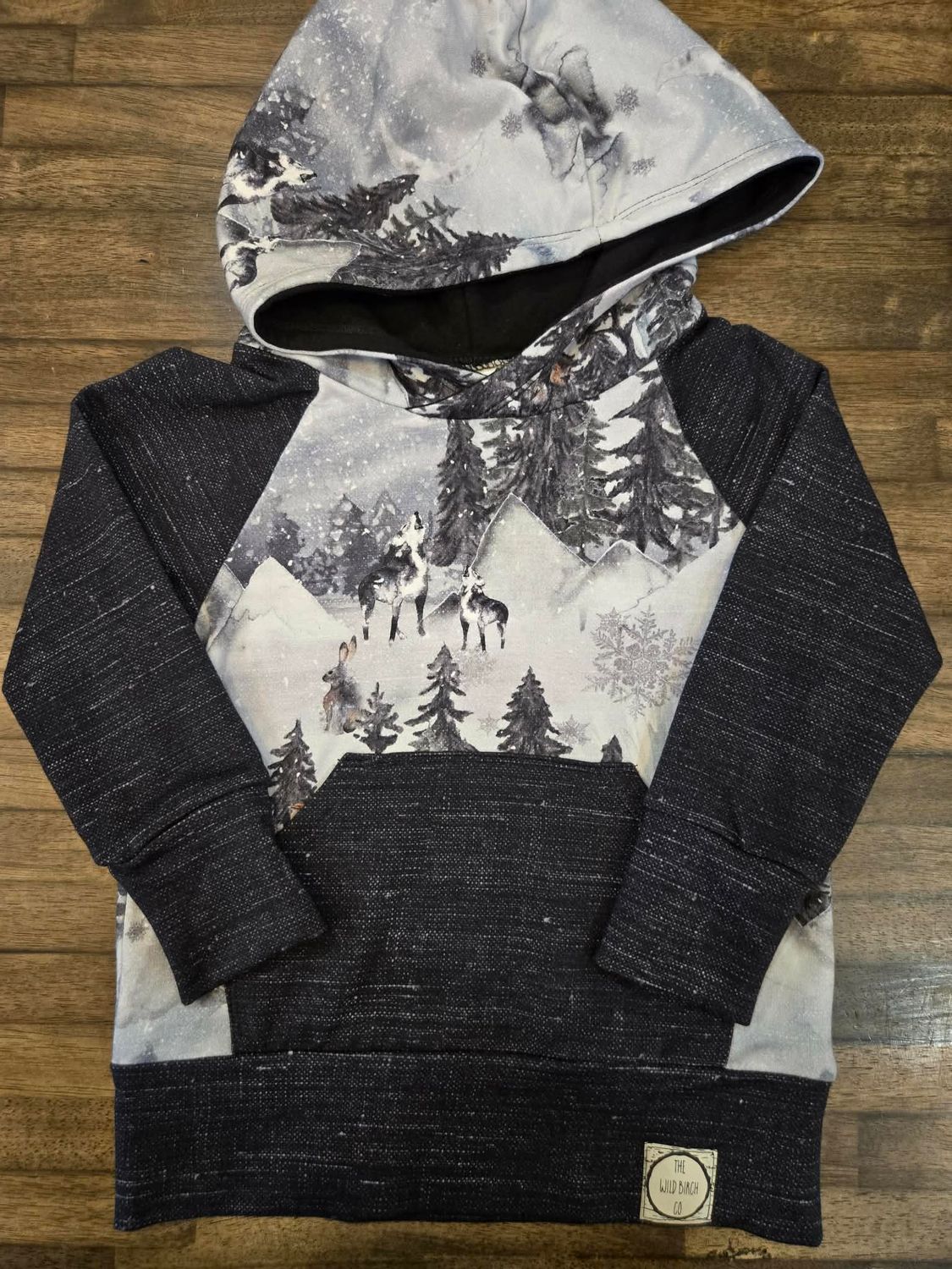 Snowy Wolves Sweater