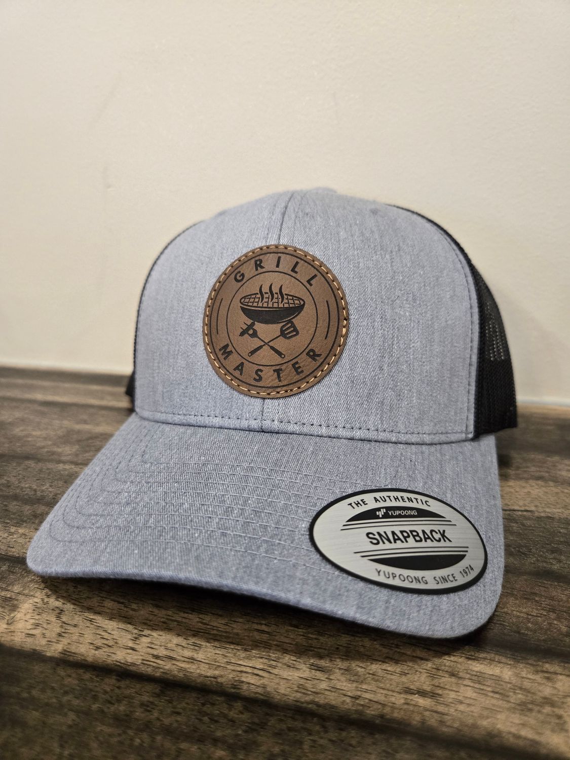 Grill Master Hat, Colour: Curved Grey