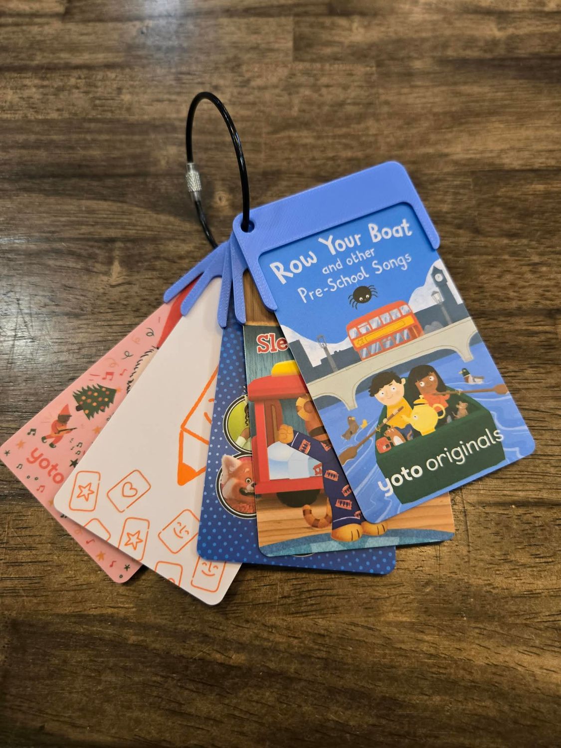 Yoto Card Holder W Ring