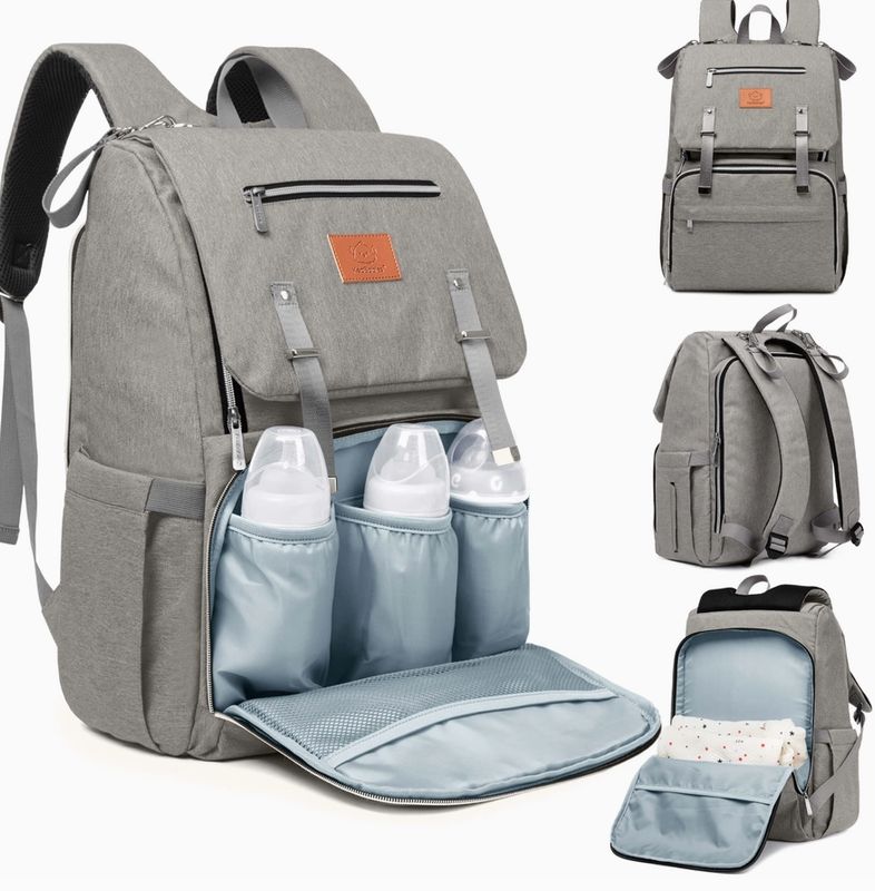 Explorer Diaper Backpack Classic Gray