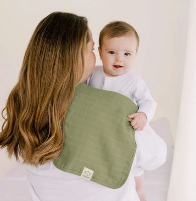 5pk Lumi Muslin Burp Cloths