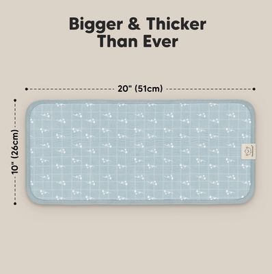 5pk Lumi Muslin Burp Cloths