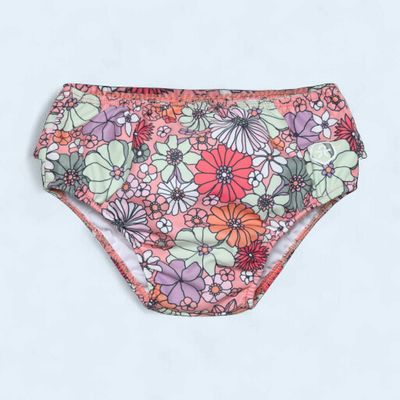 Coral Blush Swim Diaper