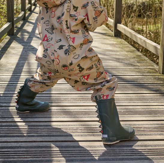 Dino Spikes Rubber Boots (sizes 5.5 &amp; up)