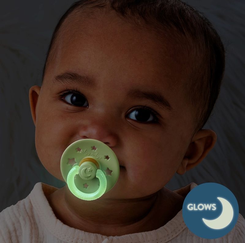 Natural Rubber GLOW Pacifier