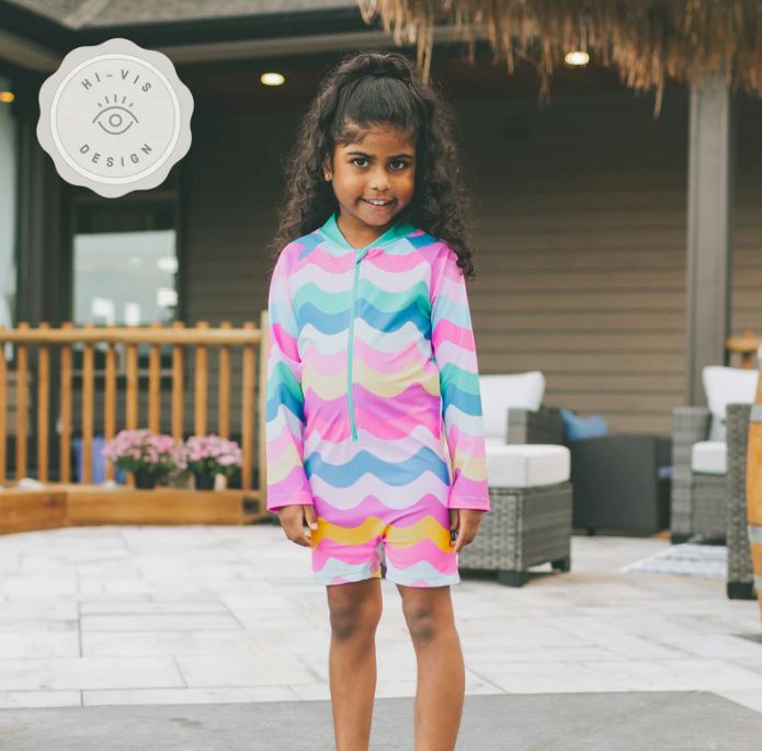 Shorty Sunsuit - Hue-nami 12-18mo to  2T left