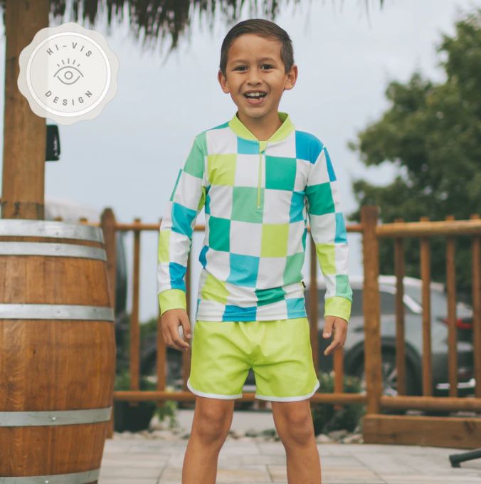 Rashguard Shirt - Block Party 2/3T &amp; 6/7T left