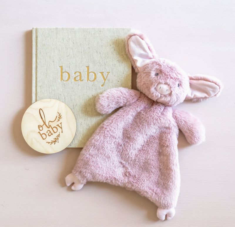 Plush Piggy Comforter 32cm