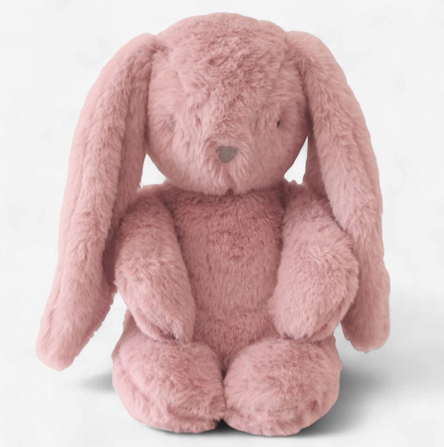 Darcey Plush Baby Bunny 27cm Petal