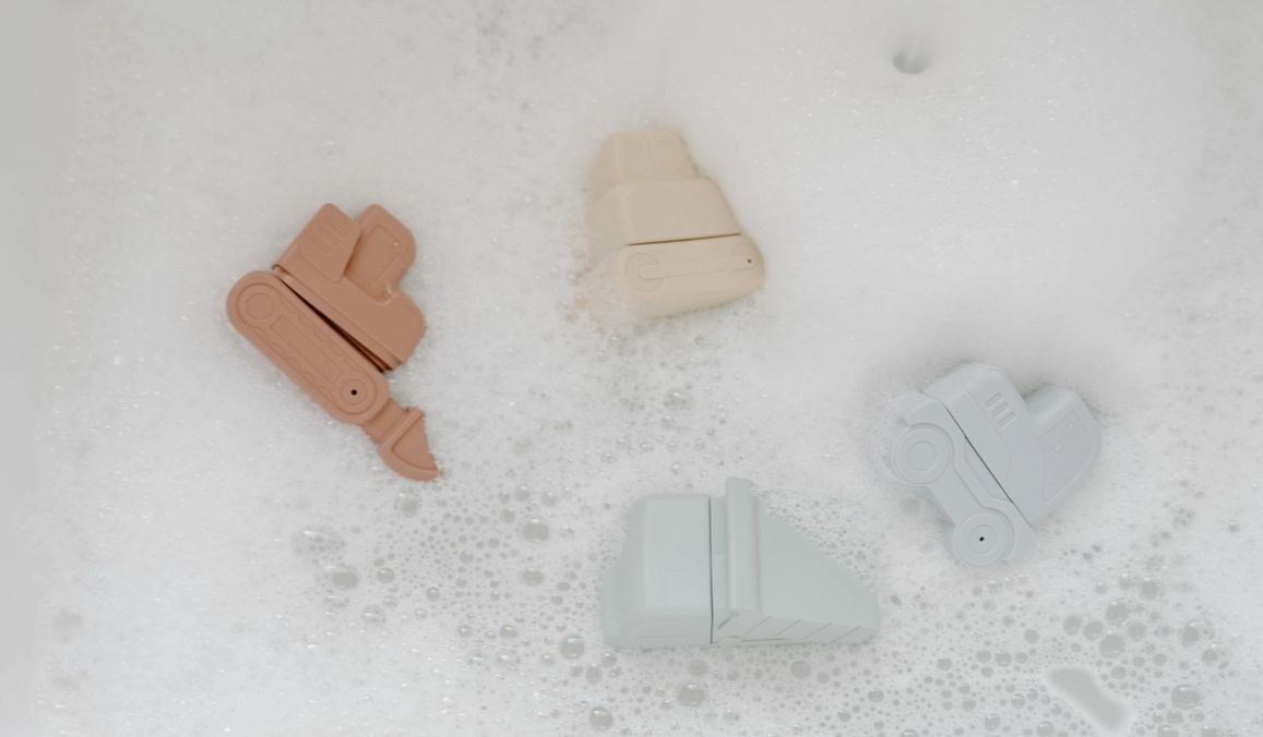 Construction Bath Toys - Pastel