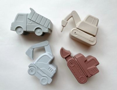 Construction Bath Toys - Pastel