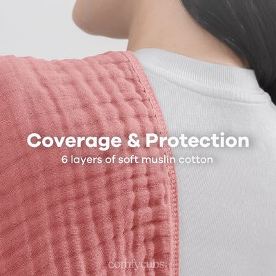 Baby Burp Cloths - 100% Muslin Cotton