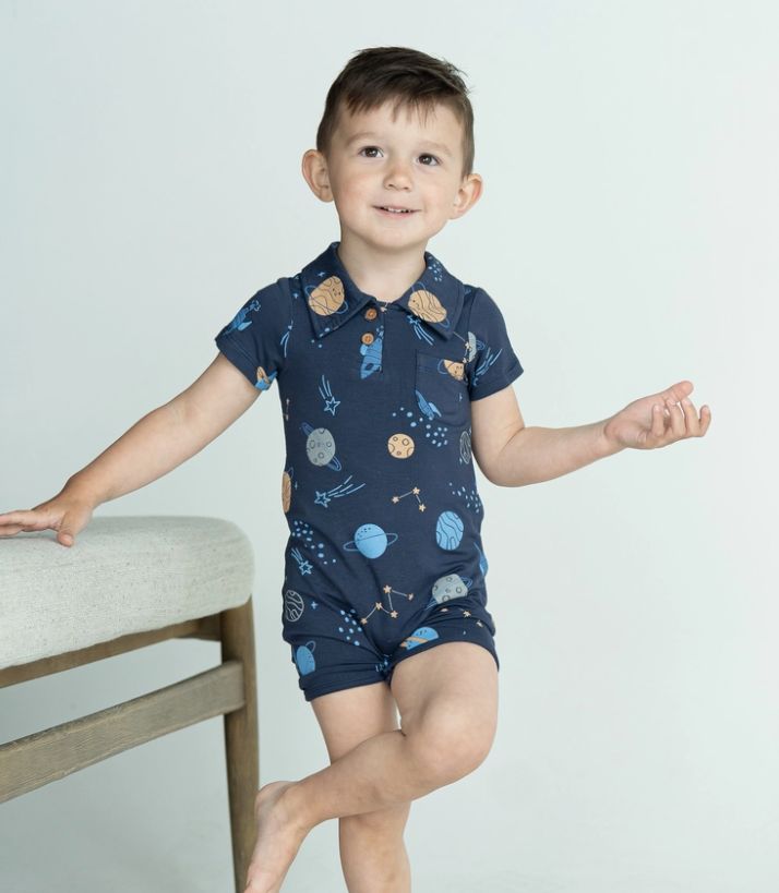 Lost in Space SS Polo Romper