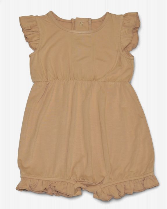 Cookie Ruffle Romper