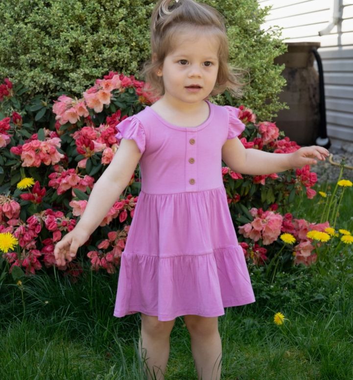 Crocus Flutter Dress