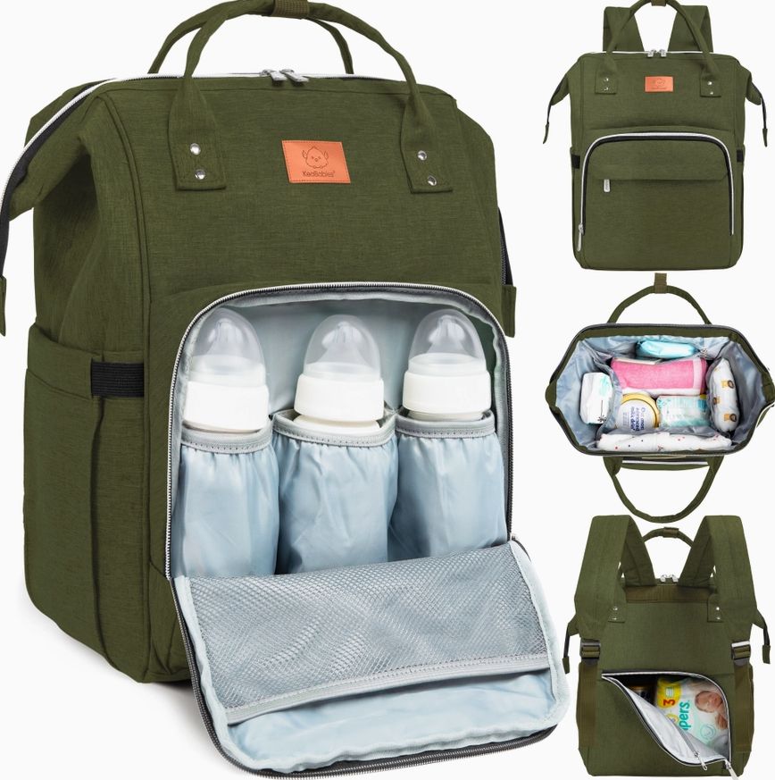 Original Diaper Backpack Dark Olive