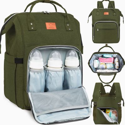 Original Diaper Backpack Dark Olive