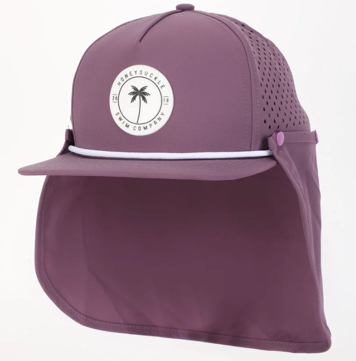 Snapback Sunhat - Purple