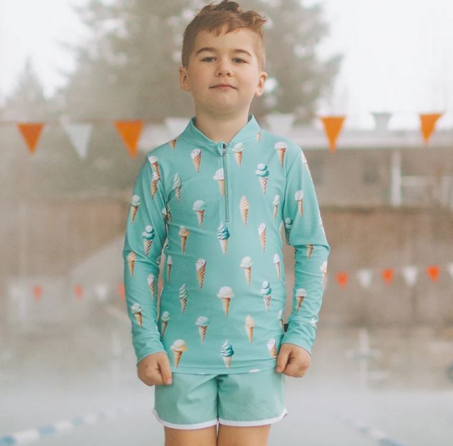 Rashguard Shirt - Scoop Me Up 2/3T &amp; 6/7T left