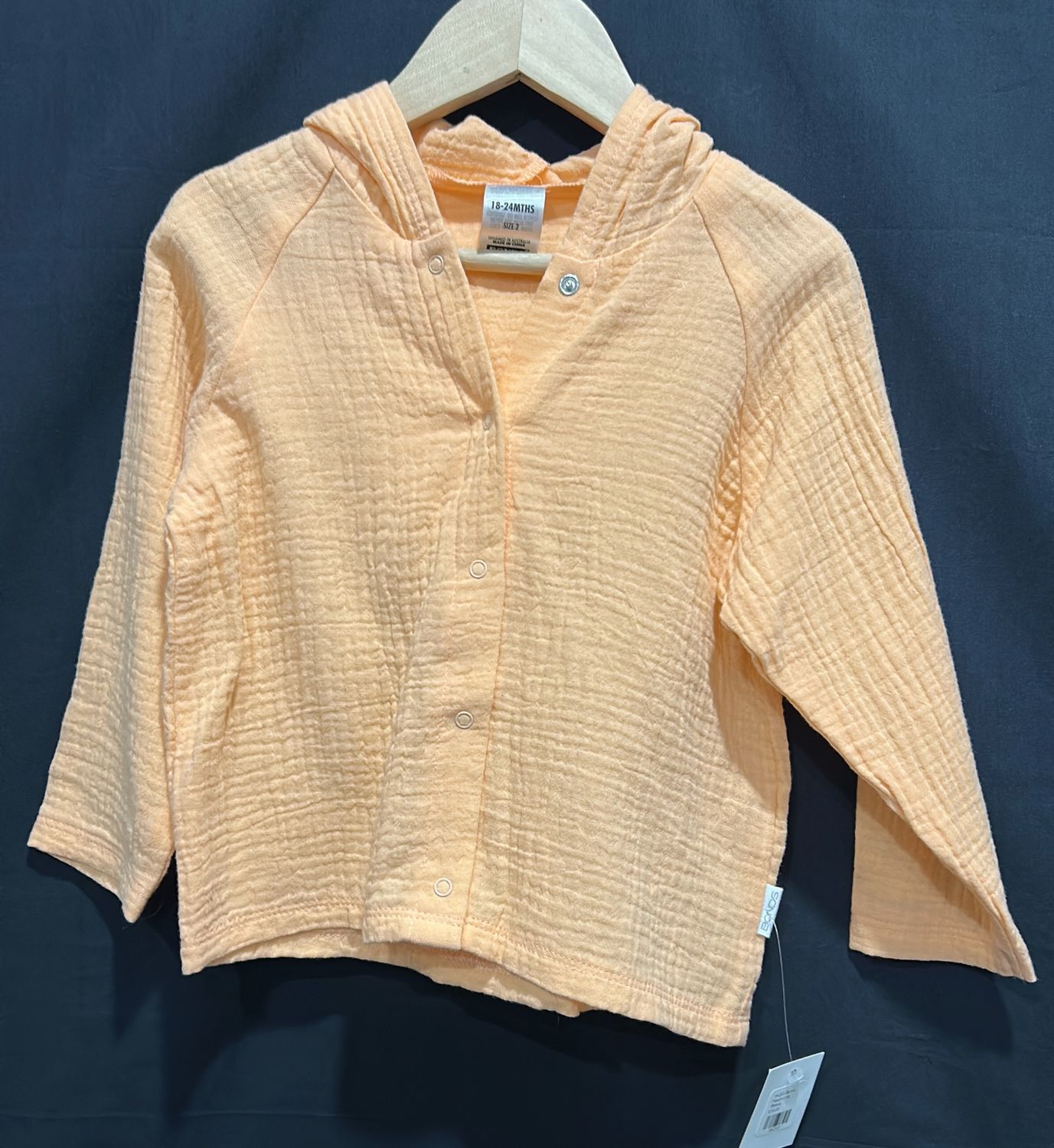Used 18-24m Bonds Peach Long Sleeve